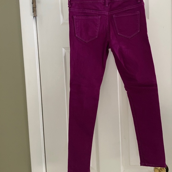 GAP GIRLS SUPER SKINNY JEANS WITH STRETCH SIZE 7 - Picture 4 of 8